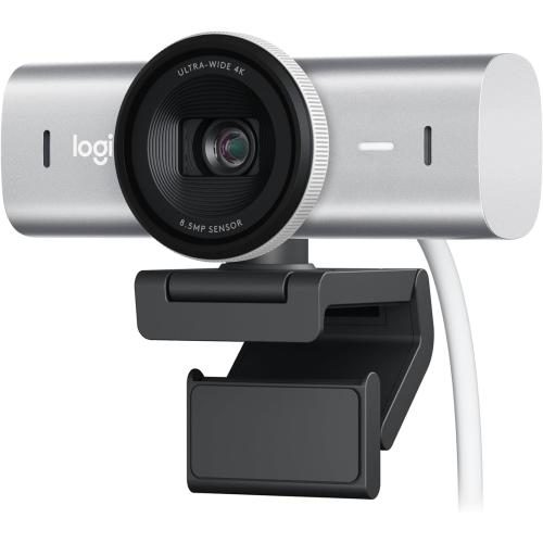 Logitech MX Brio Ultra HD 4K Webcam - Pale Grey [960-001561] Carousel 1
