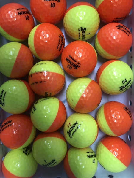 Srixon Divide Z Star Yellow / Orange Used Balls - 20 balls Carousel 1