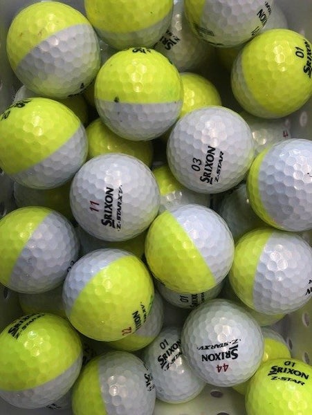 Srixon Divide Z Star Yellow / White Used Balls - 20 balls Carousel 1