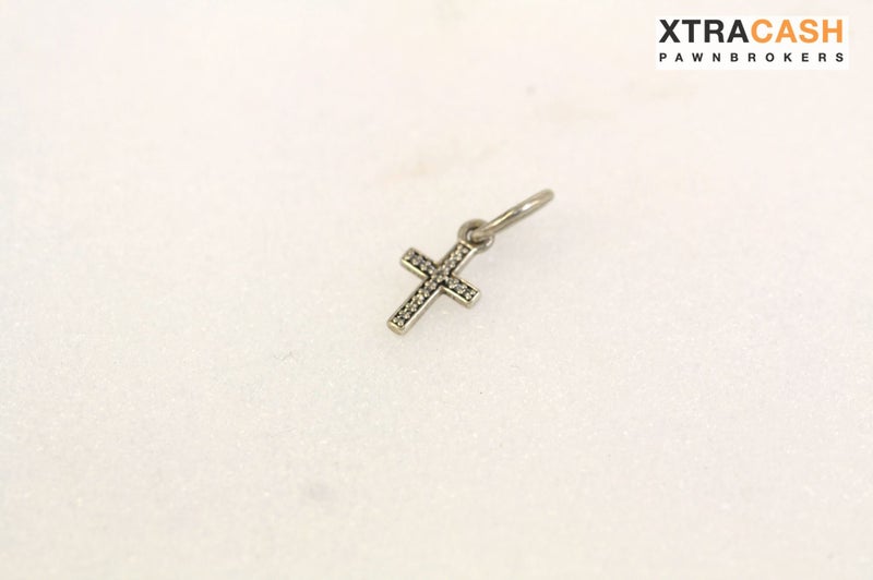 Pandora Sparkle Cross Charm Carousel 1