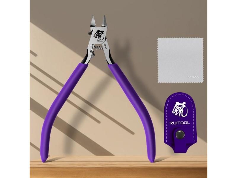 1pc Model Pliers CR-V Ultra-thin Single Blade Gundam Nipper Non-slip Grip Sprue Carousel 1