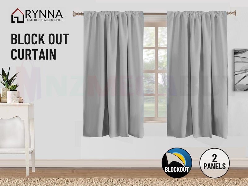 New curtains readymade Light Grey 160CM Drop Carousel 1