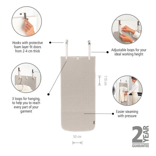 Brabantia Door Steam Blanket Grey Carousel 13