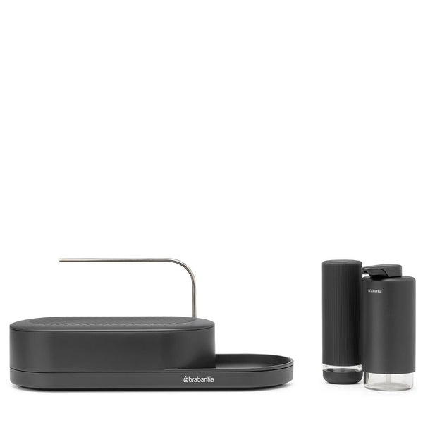 Brabantia SinkStyle Organiser Set of 3 Mineral Infinite Grey Carousel 8