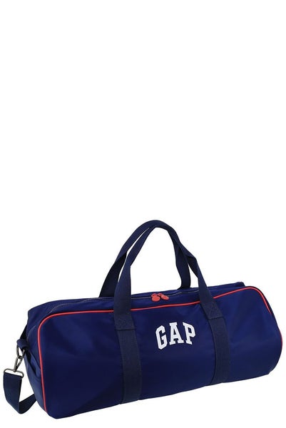 Gap Crusade Unisex Nylon Traveller Overnighter/Barrell Bag Navy Carousel 1