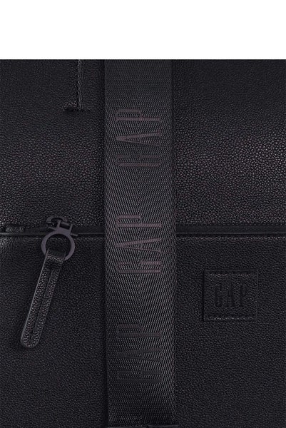 Gap Camilla Ladies Vegan Leather Modern Tote Crossbody Bag Black Carousel 5