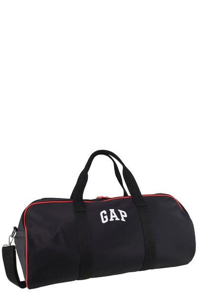 Gap Crusade Unisex Nylon Traveller Overnighter/Barrell Bag Black Carousel 1