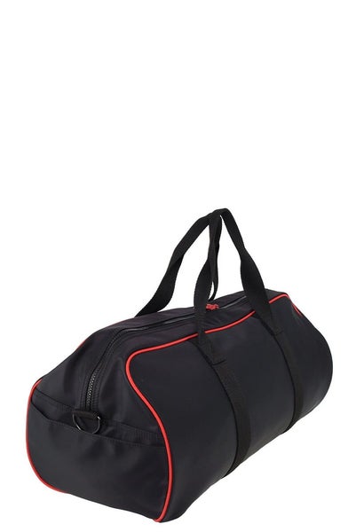 Gap Crusade Unisex Nylon Traveller Overnighter/Barrell Bag Black Carousel 2