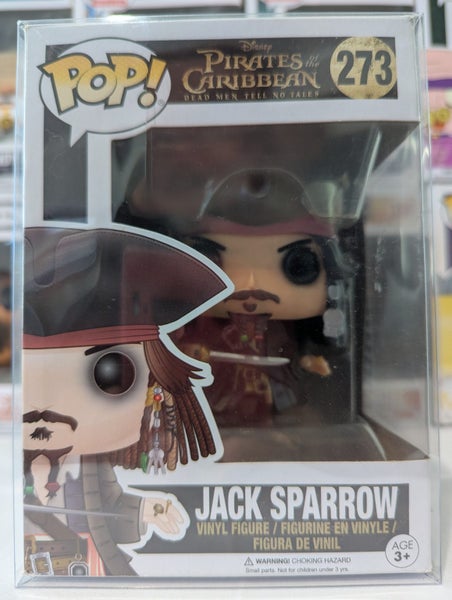 FUNKO POP VINYL - PIRATES OF THE CARIBBEAN - JACK SPARROW - 273 - AFTERPAY Carousel 1