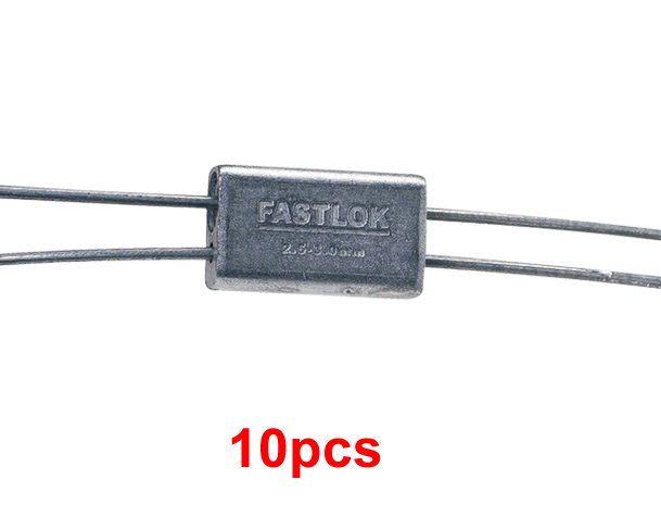 10pcs Fence Wire Fastlocks ( Fastlok ) --- Brand New Carousel 1