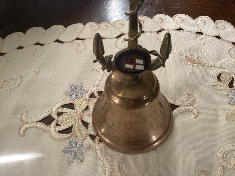 SS Southern Cross brass bell anchor handle Carousel 2