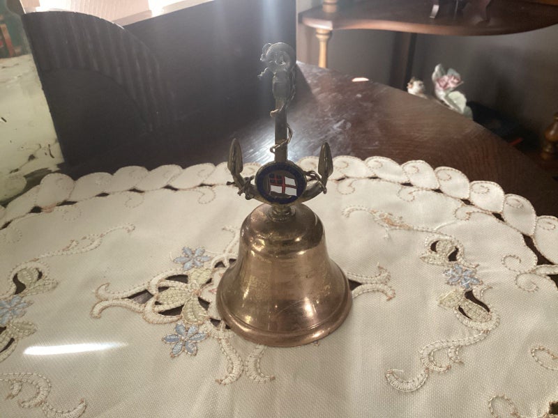 SS Southern Cross brass bell anchor handle Carousel 1
