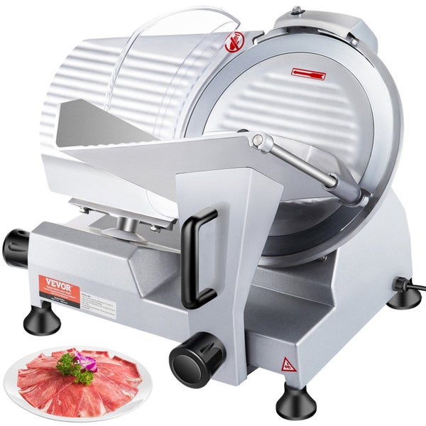 Vevor Commercial Meat Slicer 320W Electric Deli Food 12 Inch Carbon Steel Blade Carousel 1