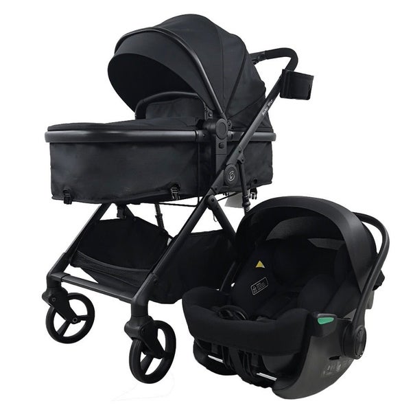 Preorder - Crown Z - Premium Travel System - Reversible Bassinet Stroller + i... Carousel 2