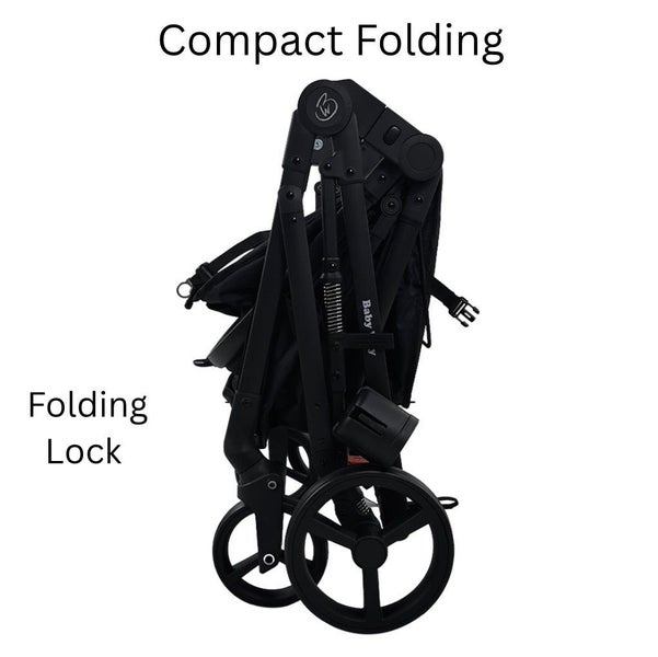 Crown Z - Premium 2 in 1 Reversible Bassinet Stroller with Foot Cover and Cup... Carousel 12