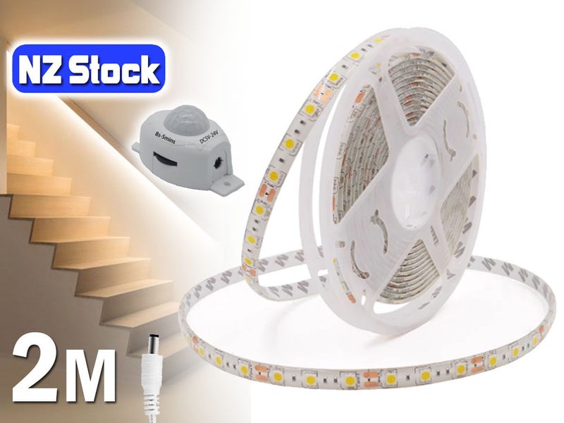 2M Waterproof LED Strip Light Warm White Carousel 1
