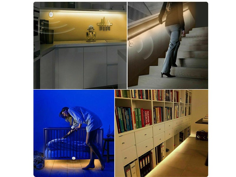 2M Waterproof LED Strip Light Warm White Carousel 2