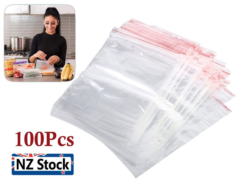 Resealable Ziplock Bags for Food Storage (Over Stocked) Carousel 1
