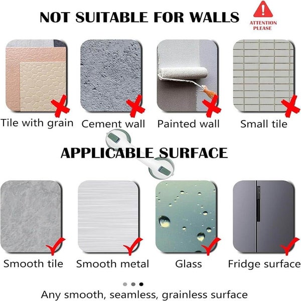 Grab Bars for Shower, 12 Inch Shower Handle Strong Suction Shower Grab Bar fo Carousel 6