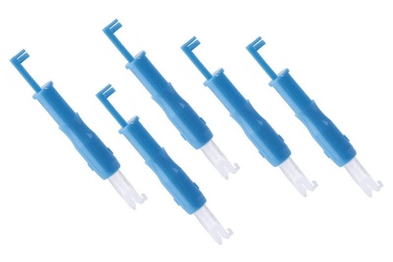 5 Pack Sewing Needle Threaders Quick Threading Tool-Blue Carousel 1