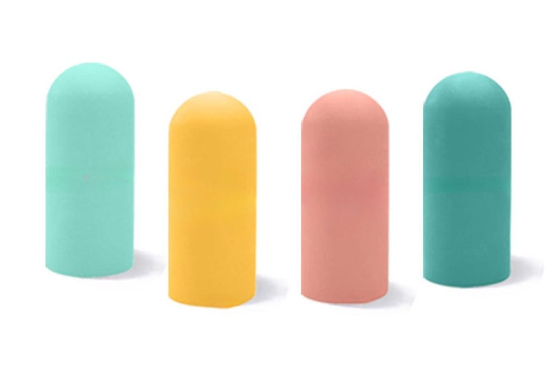 4 Pack Silicone Bottle Covers Leak for Travel Carousel 2