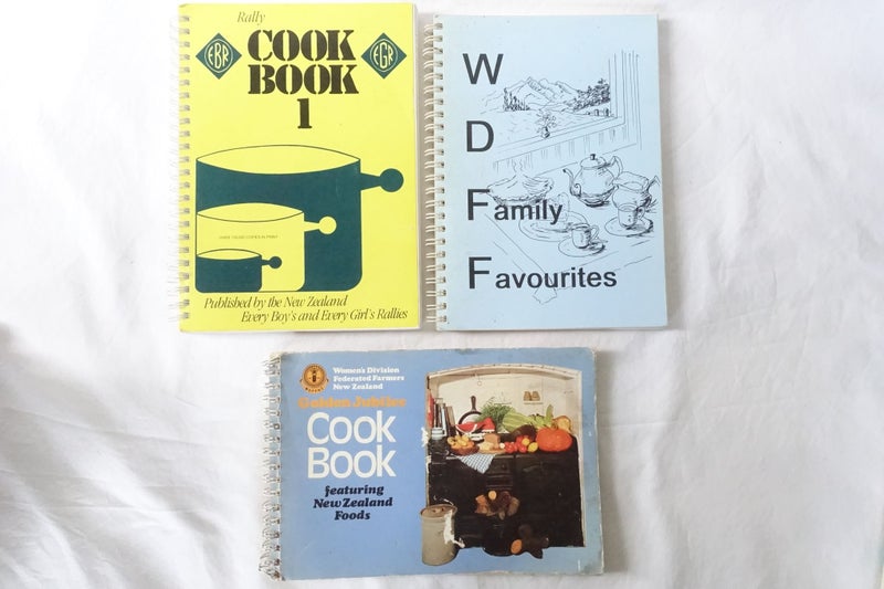 3 X Vintage NZ Cookbooks (SKU BK42) Carousel 1