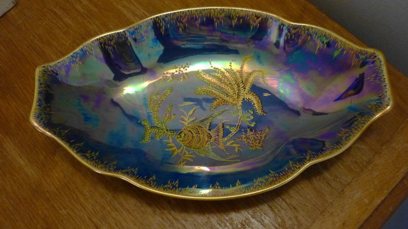 CROWN DEVON LUSTRE DISH Carousel 1