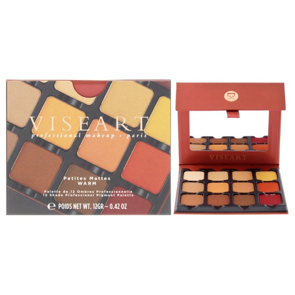 Viseart Paris Petites Mattes Eyeshadow Palette - Warm by Viseart Paris for Wo... Carousel 1