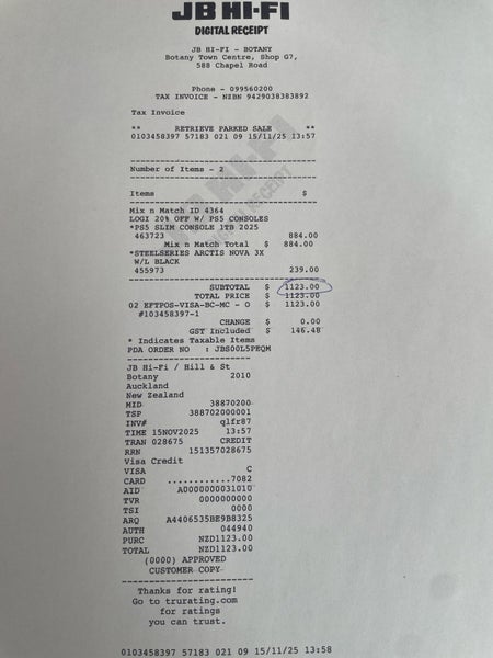 Near new PS5 Slim 1TB Carousel 4