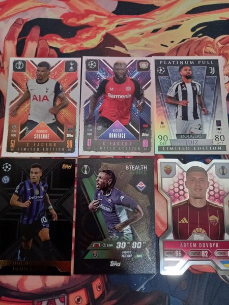 football card mix of foils Carousel 1