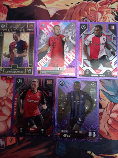 football card mix of foils Carousel 2