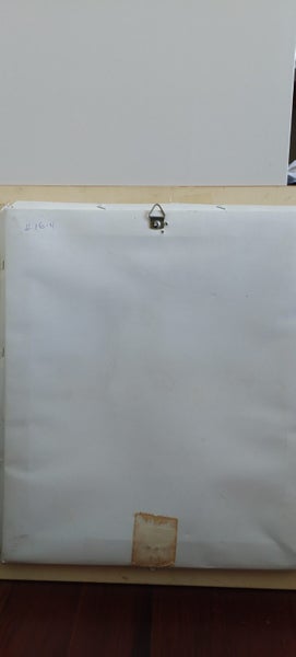 Hand-embroidered artwork Carousel 7