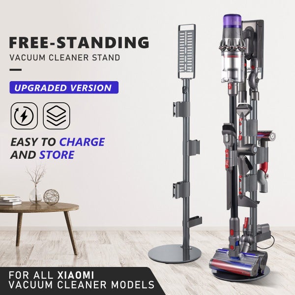 Freestanding Vacuum Stand Cordless Cleaner Vacuum Holder Rack for Dyson Xiaomi Carousel 1