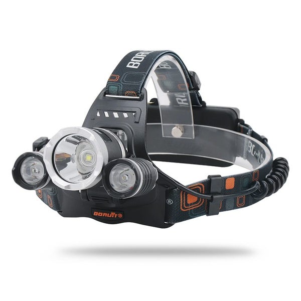 BORUIT RJ-3000 High-Output USB-C Rechargeable Headlamp with Boruit Batteries Carousel 2