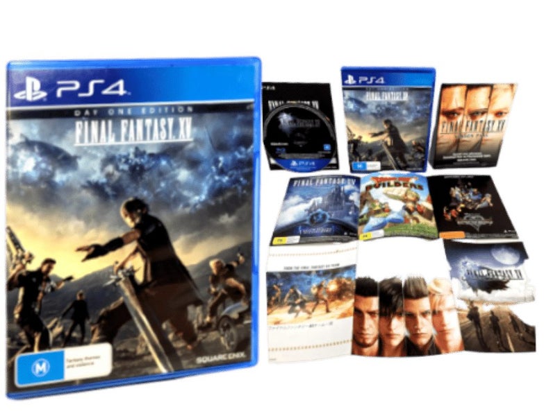 Final Fantasy XV Day One Edition (PS4) *COMPLETE WITH ALL BOOKLETS* Carousel 1