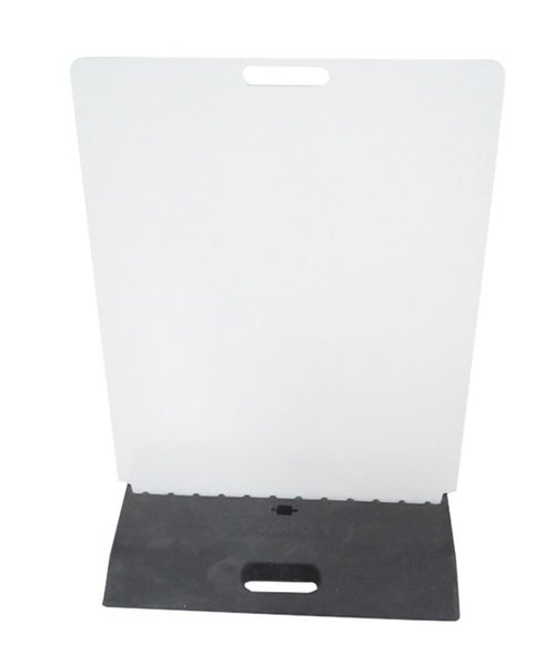 Footpath Sign - Base + Aluminium Composite Panel - 800mm x 600mm Carousel 1