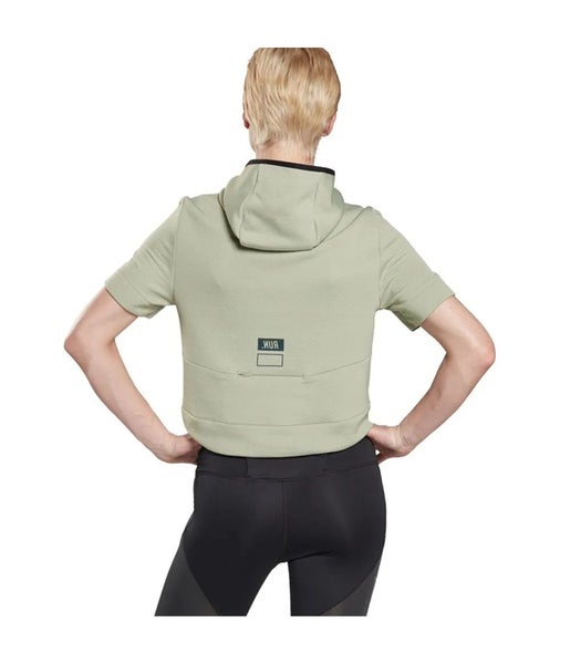 Reebok Womens One Series Running Night Run Hoodie Sweatshirt Carousel 2