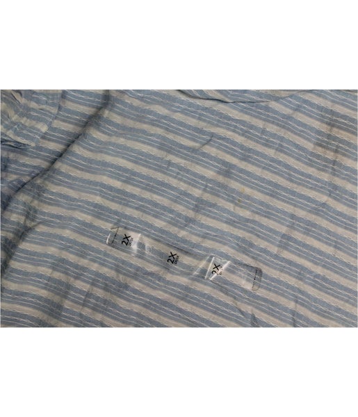 Tommy Hilfiger Womens Ruffle Trim Peasant Blouse Carousel 2