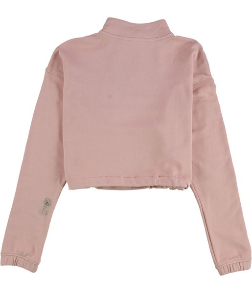 Adidas Womens Originals Vocal Crop Half-Zip Sweatshirt Carousel 2