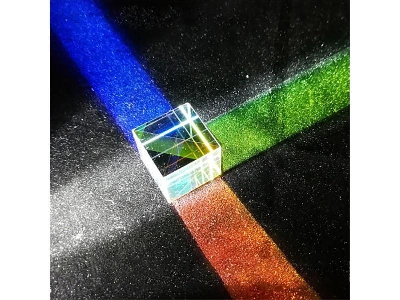 Optical Glass X-cube Dichroic Cube Design Cube Prism RGB Combiner Splitter Carousel 2