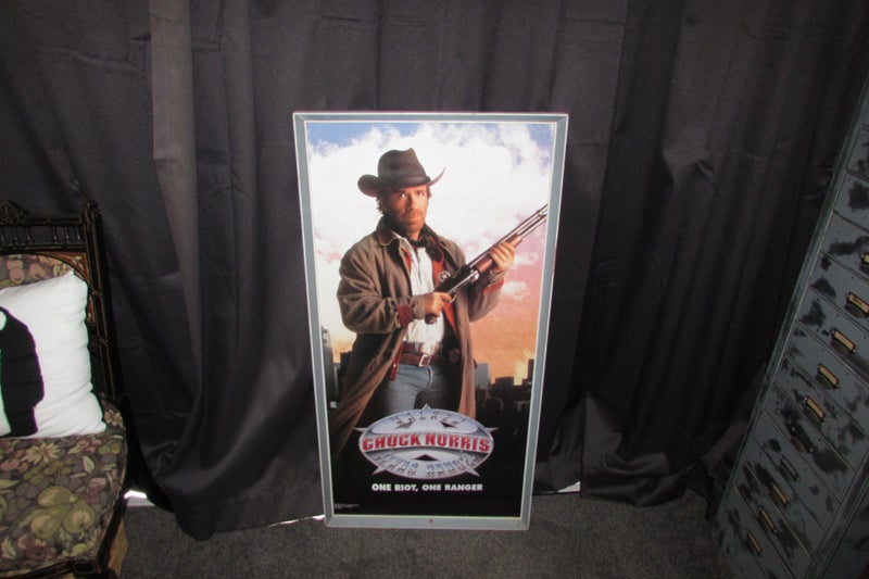 Framed movie poster Walker Texas ranger Carousel 1