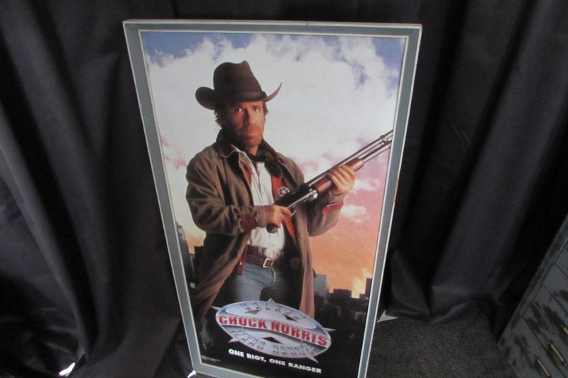 Framed movie poster Walker Texas ranger Carousel 10
