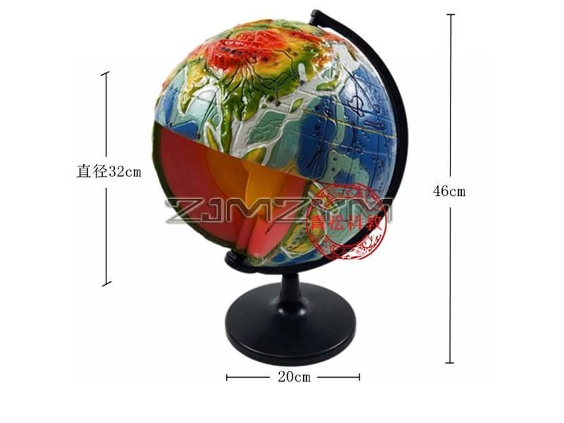 Earth Structure Model Geography Teaching Tools Internal Structure Model Of Carousel 4