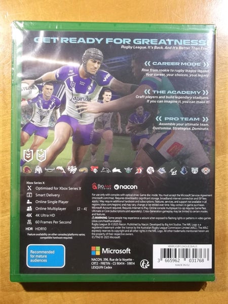Rugby League 26 - XBOX ONE Game - BRAND NEW SEALED Carousel 2