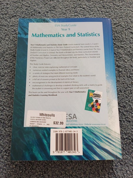 ESA Study Guide: Year 9 Mathematics and Statistics Carousel 2