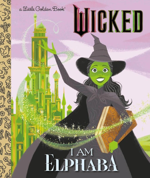 I Am Elphaba (Universal Pictures Wicked) (Little Golden Book) Carousel 1