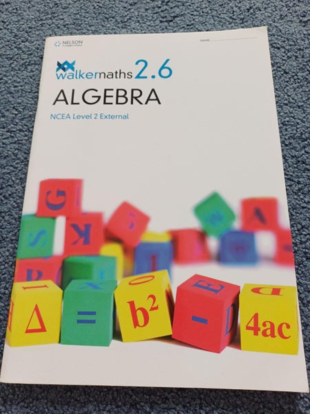 Walkermaths NCEA Level 2 Algebra External Carousel 1