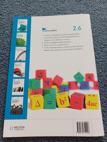 Walkermaths NCEA Level 2 Algebra External Carousel 2