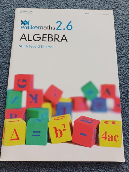 Walkermaths NCEA Level 2 Algebra External Carousel 1