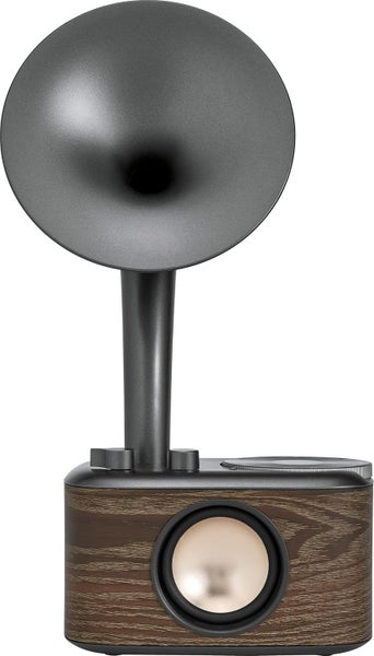 Sangean Retro FM/Bluetooth/Aux-In 25cm Radio Tabletop Stereo Black/Wood-WR-45 Carousel 1